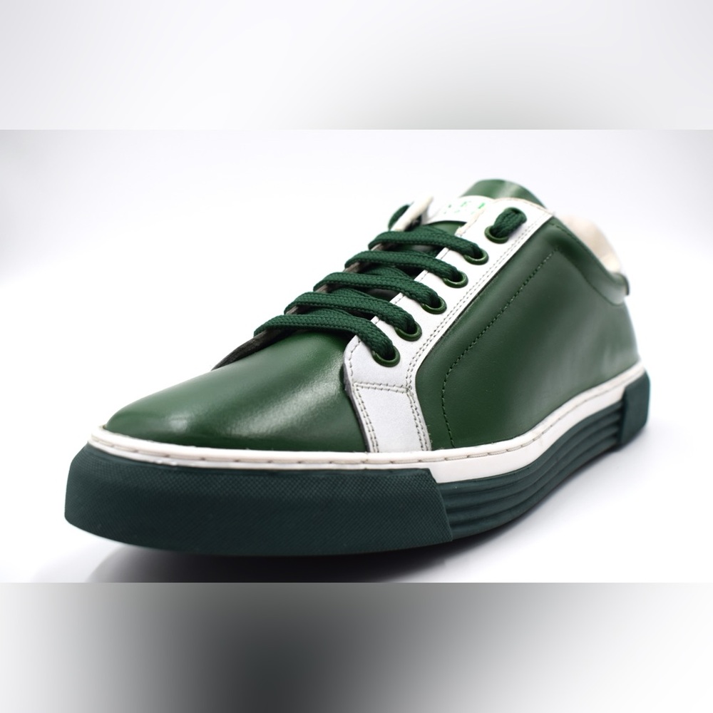 NEW Men Low Cut Sneaker Genesis Green Fashion Sneaker
